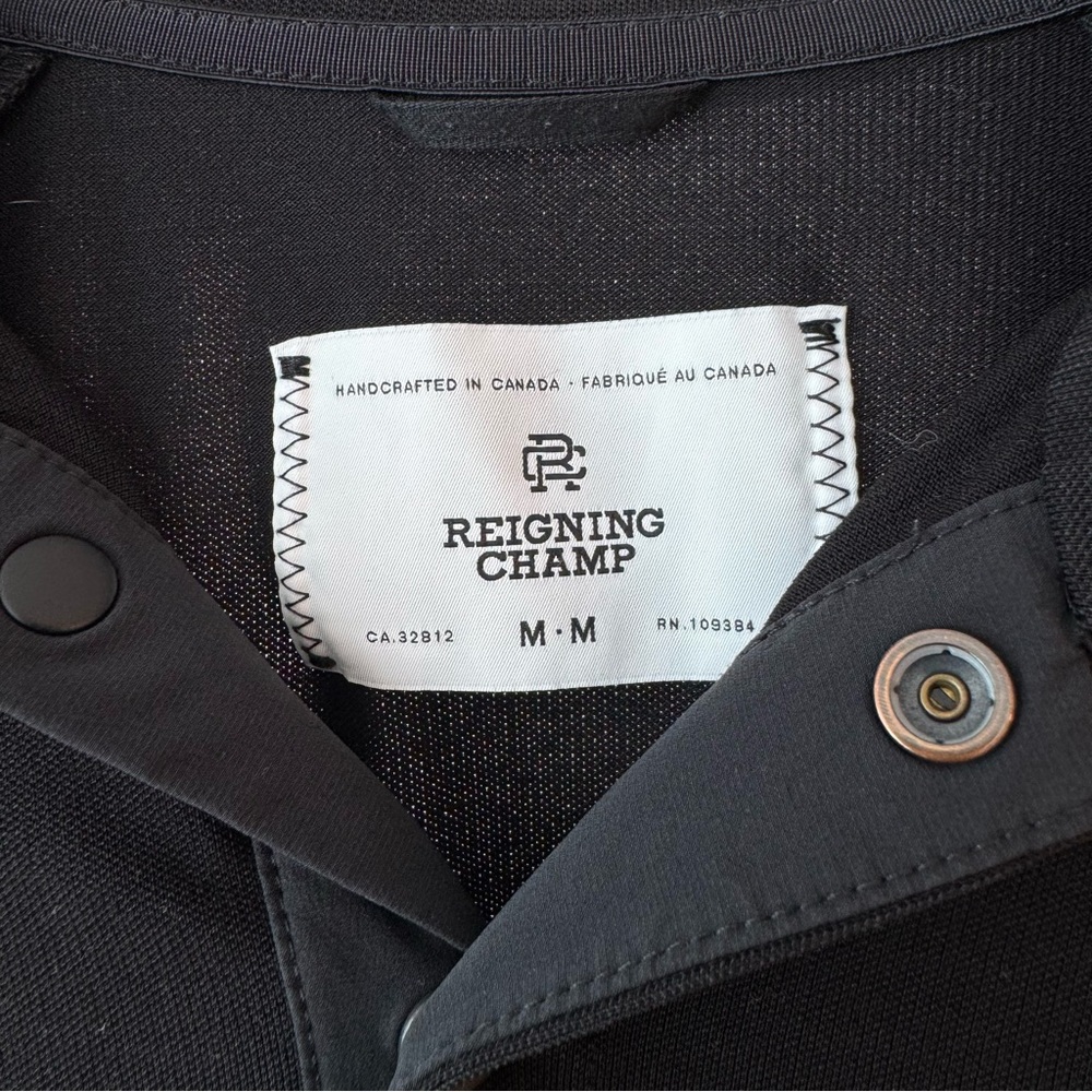 Reigning Champ Snap Button Performance Polo Shirt - image 2